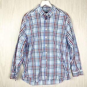 Vineyard Vines Button-Down Shirt Men's Plaid Classic Fit Murray Shirt Large